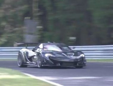 «Πετάει» σπίθες η McLaren P1 LM στο Nürburgring - «Ίπταται» σε μέρα δοκιμών εξέλιξης! (βίντεο)